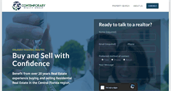 Desktop Screenshot of contemporaryrealtygroup.com