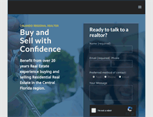 Tablet Screenshot of contemporaryrealtygroup.com